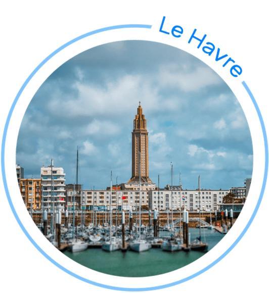 Foch Lägenhet Le Havre Exteriör bild